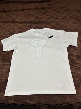 Nike White Short Sleeve Kobe Shield Logo Tee